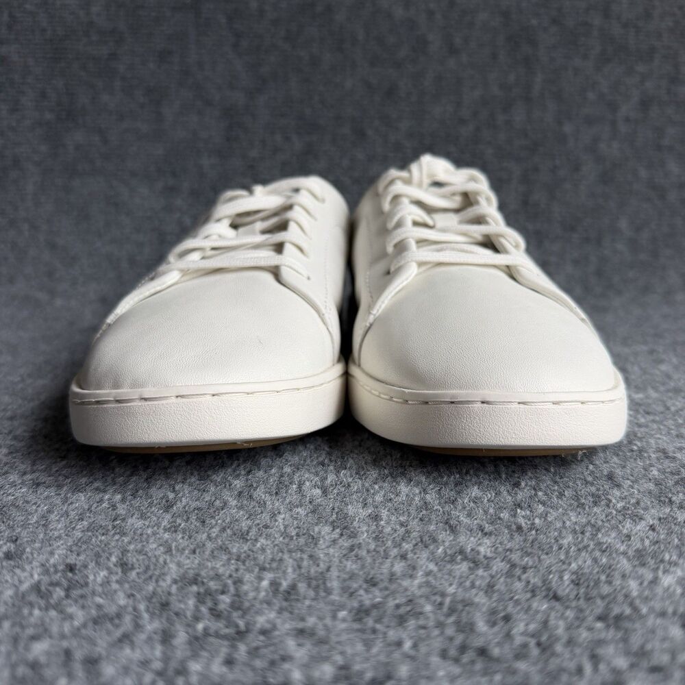 OluKai Pehuea Li Ili Womens 10 White Leather Low Top Sneakers Beach Shoes 20433 - Picture 6 of 12